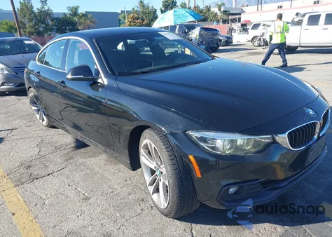 2019 BMW 430I Gran Coupe z USA, uszkodzony, nr VIN WBA4J1C55KBM18649